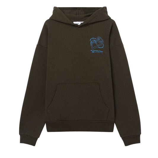 OBEY NATURE EXTRA HEAVY HOOD FLEECE - FELPA