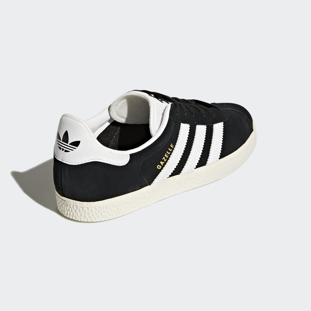 ADIDAS GAZELLE J CBLACK/FTW BB2502