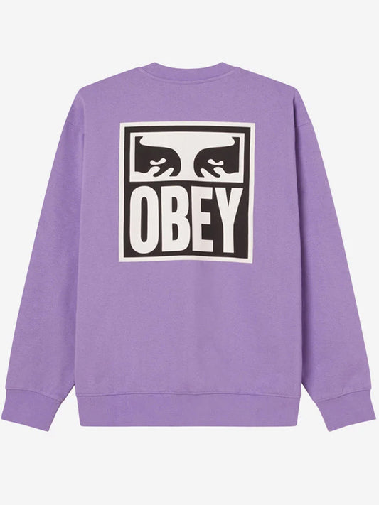 OBEY EYES ICON CREW FLEECE - FELPA