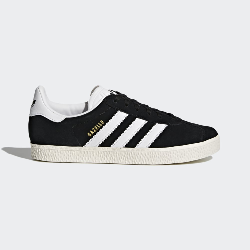 ADIDAS GAZELLE J CBLACK/FTW BB2502