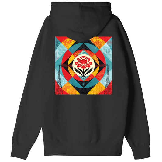 OBEY GEOMETRIC POWER CANVAS FLEE - FELPA