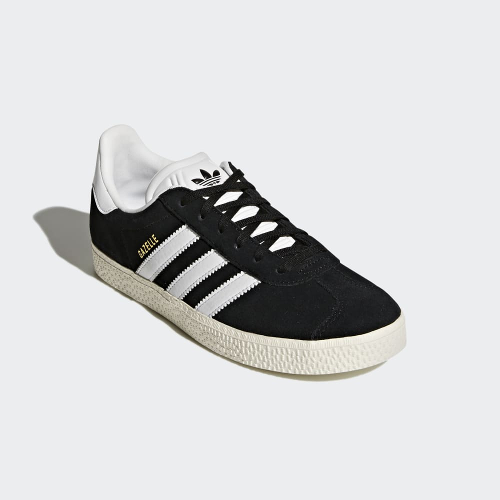 ADIDAS GAZELLE J CBLACK/FTW BB2502