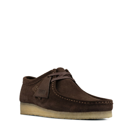 CLARKS ORIGINALS Wallabee Pelle scamosciata marrone scuro