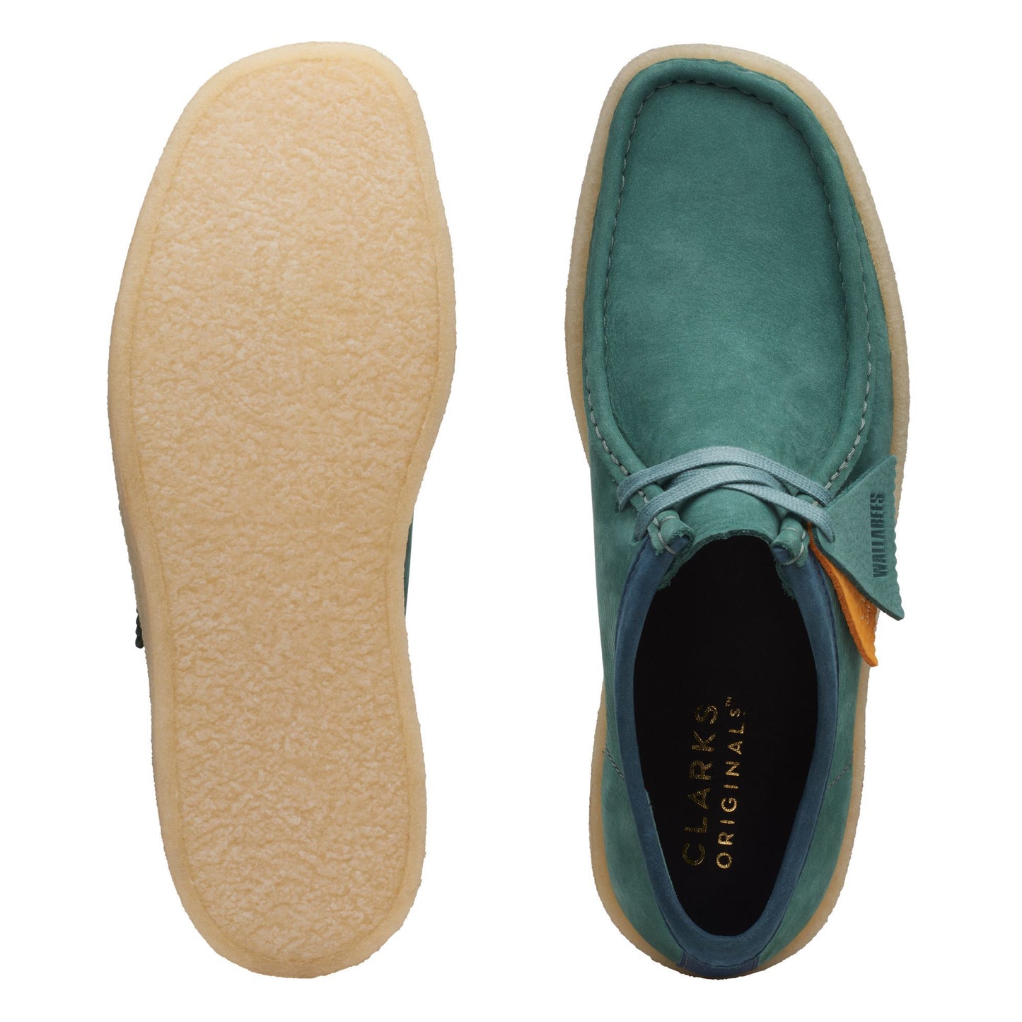 CLARKS ORIGINALS Wallabee Cup Color foglia di tè