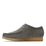 CLARKS  WALLABEE GREY SUEDE