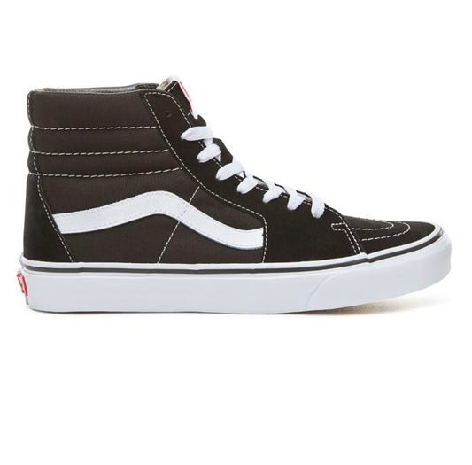 VANS UA SK8-Hi Black/Black/White  UNISEX