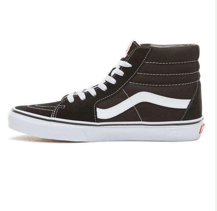 VANS UA SK8-Hi Black/Black/White  UNISEX