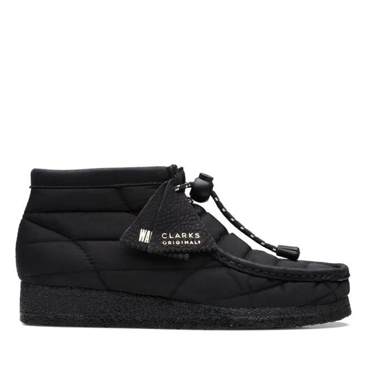 CLARKS  WALLABEE BOOT BLKQUI