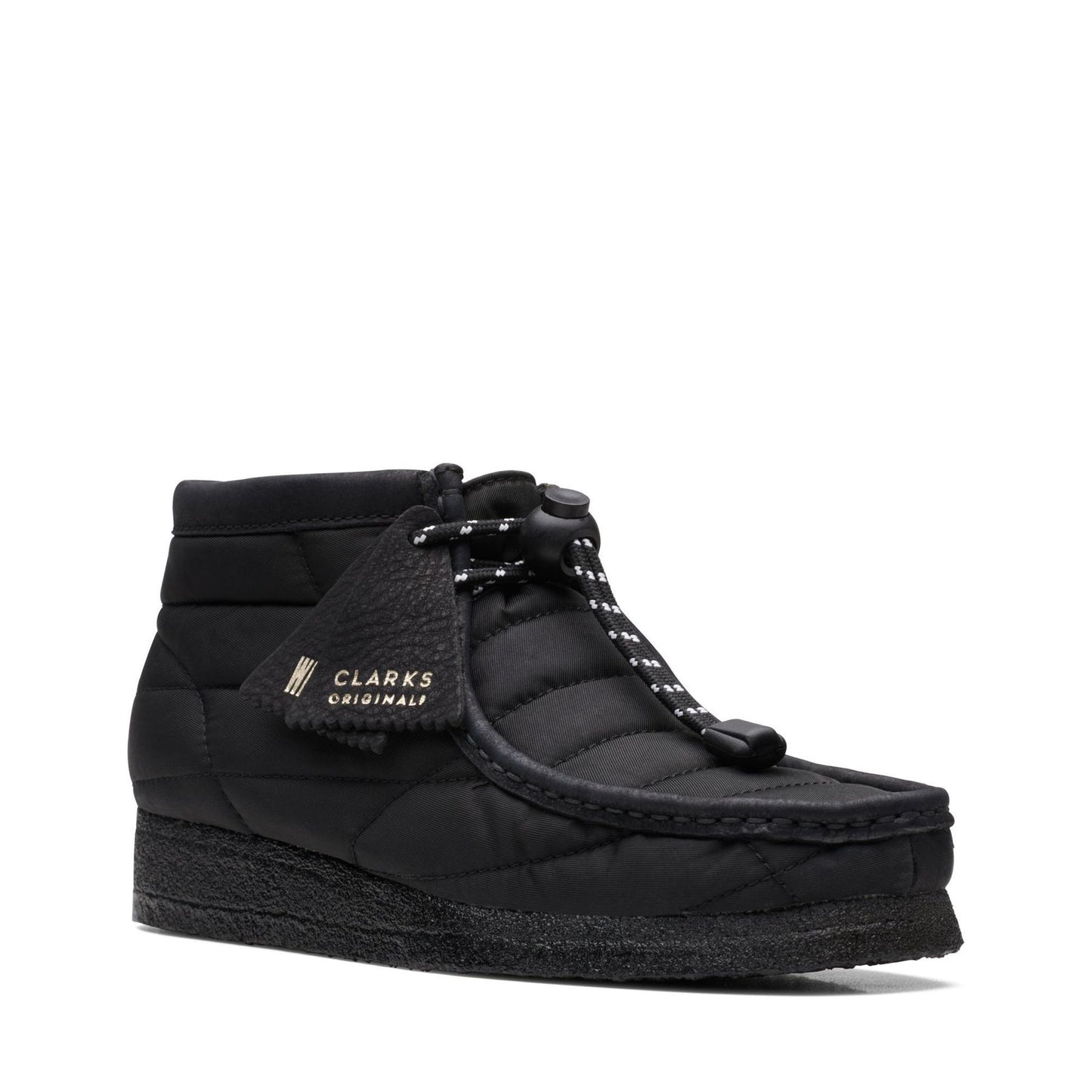 CLARKS  WALLABEE BOOT BLKQUI